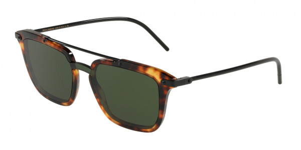 Dolce & Gabbana DG4327F Sunglasses, 623/71 HAVANA CAMEL