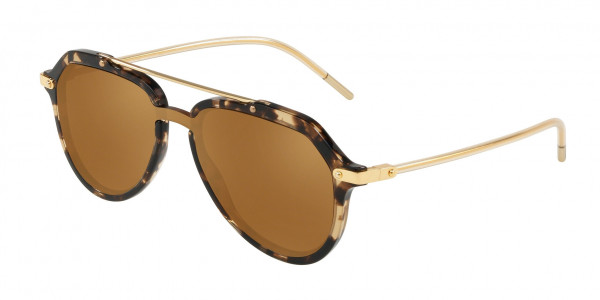 Dolce & Gabbana DG4330 Sunglasses, 31696H HAVANA BROWN