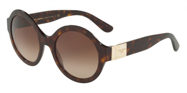 Dolce & Gabbana DG4331F Sunglasses, 502/13 HAVANA