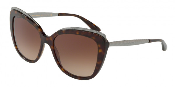 Dolce & Gabbana DG4332 Sunglasses, 502/13 HAVANA