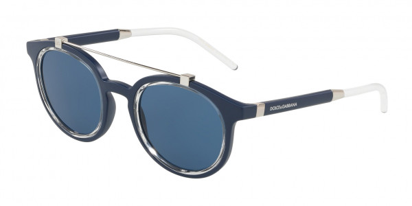 Dolce & Gabbana DG6116 Sunglasses, 309480 MATTE BLUE