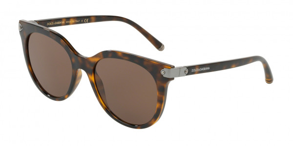 Dolce & Gabbana DG6117 Sunglasses, 502/73 HAVANA (HAVANA)