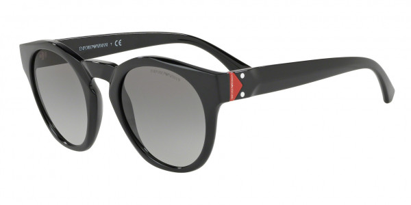 Emporio Armani EA4113F Sunglasses, 501711 BLACK (BLACK)