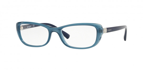 Vogue VO5191B Eyeglasses, 2534 OPAL LIGHT BLUE (LIGHT BLUE)
