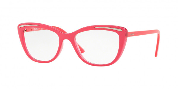 Vogue VO5218 Eyeglasses, 2620 TOP FUXIA/FUXIA TRANSPARENT (PINK)