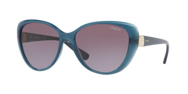Vogue VO5193SB Sunglasses, 25348H OPAL LIGHT BLUE (LIGHT BLUE)