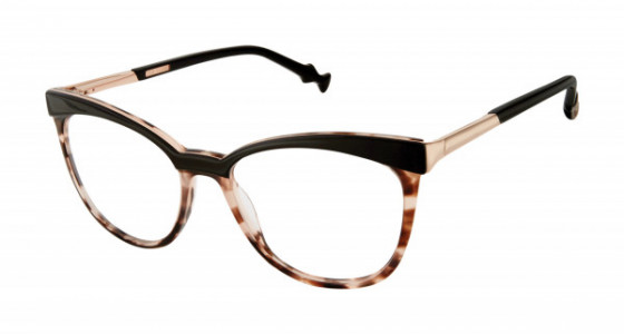 Ted Baker B762 Eyeglasses, Pink Tortoise Black (PNK)