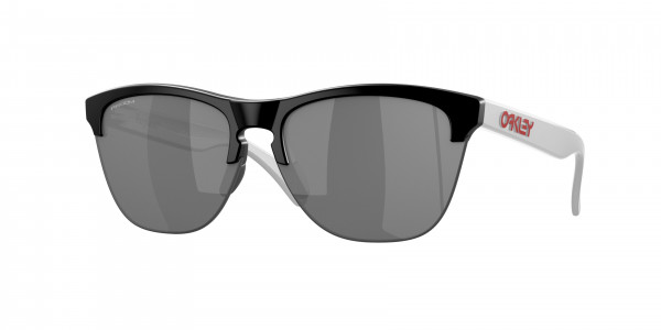 Oakley OO9374 FROGSKINS LITE Sunglasses, 937453 FROGSKINS LITE MATTE BLACK PRI (BLACK)