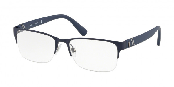 Polo PH1181 Eyeglasses, 9303 MATTE NAVY BLUE (BLUE)