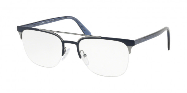 Prada PR 63UV CONCEPTUAL Eyeglasses, LFE1O1 CONCEPTUAL MATTE BLUE/MATTE GU (BLUE)