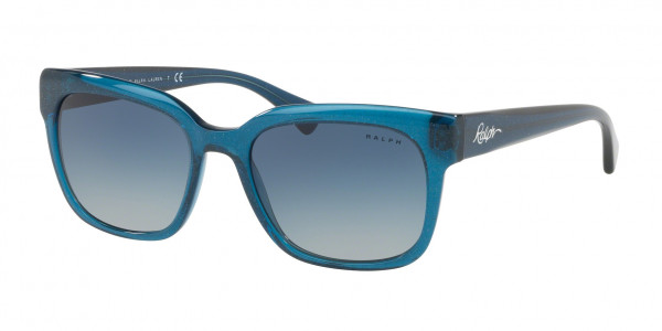 Ralph RA5240 Sunglasses, 56794L SHINY BLUE GLITTER