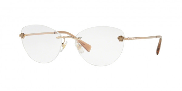 Versace VE1248B Eyeglasses, 1052 BRONZE-COPPER (BLACK)