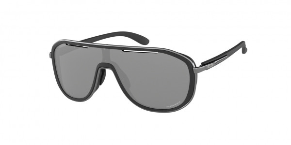 Oakley OO4133 OUTPACE Sunglasses, 413302 OUTPACE VELVET BLACK/BLACK ICE (BLACK)