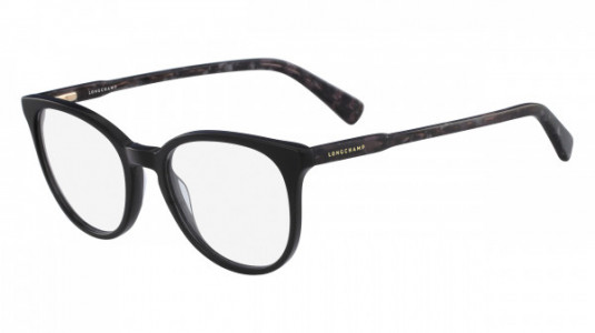 Longchamp LO2608 Eyeglasses, (002) MARBLE BLACK