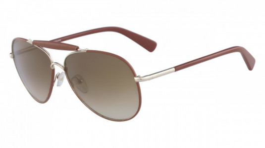 Longchamp LO100SL Sunglasses, (717) GOLD BOURBON