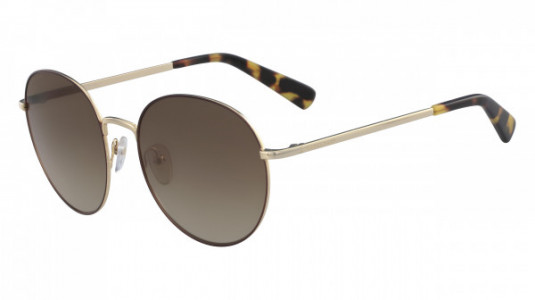 Longchamp LO101S Sunglasses, (715) BRIGHT GOLD