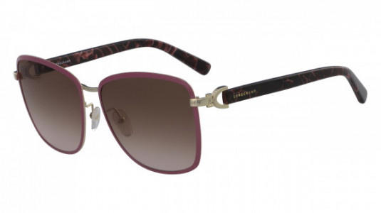 Longchamp LO103S Sunglasses, (716) GOLD/ROSE