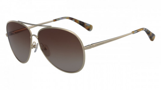 Longchamp LO104S Sunglasses, (716) GOLD ROSE
