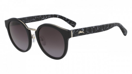 Longchamp LO603S Sunglasses, (002) MARBLE BLACK