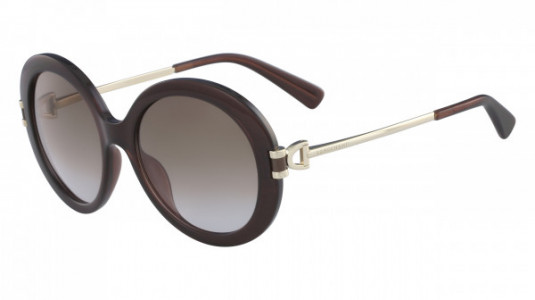Longchamp LO605S Sunglasses, (204) CHOCOLATE