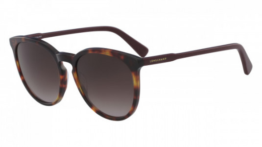 Longchamp LO606S Sunglasses, (216) HAVANA/BURGUNDY