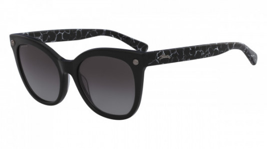 Longchamp LO615S Sunglasses, (001) BLACK