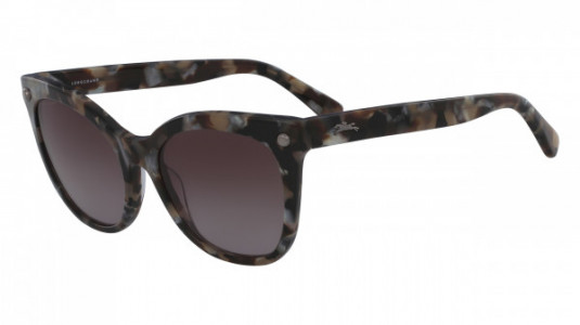 Longchamp LO615S Sunglasses, (203) MARBLE BROWN