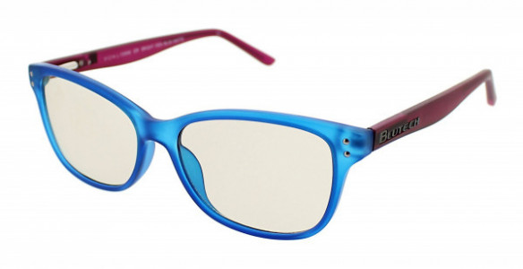 BluTech BRIGHT IDEA Eyeglasses, Blue Matte