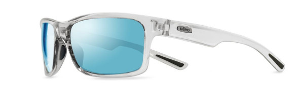 Revo CRAWLER Sunglasses, Clear Crystal (Lens: Blue Water)