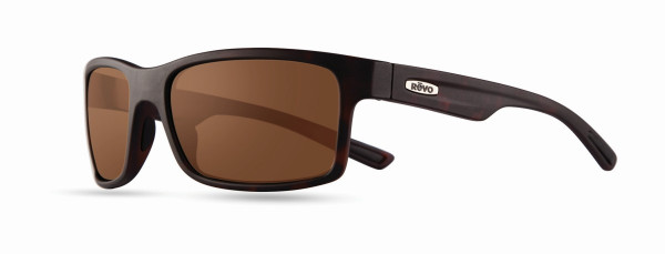 Revo CRAWLER Sunglasses, Matte Tortoise (Lens: Brown)