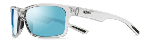 Revo CRAWLER XL Sunglasses, Matte Crystal (Lens: Blue Water)