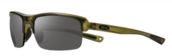 Revo CRUX N Sunglasses, Matte Crystal Olive (Lens: Graphite)