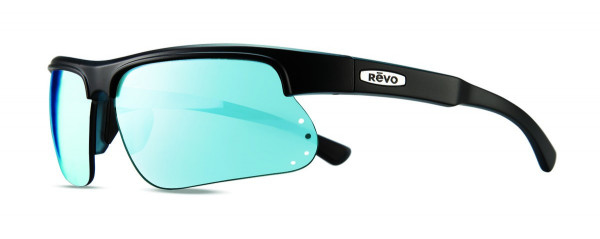 Revo CUSP S Sunglasses, Black (Lens: Blue Water)