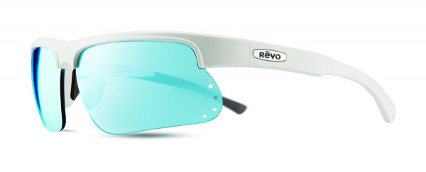 Revo CUSP S Sunglasses, White (Lens: Blue Water)