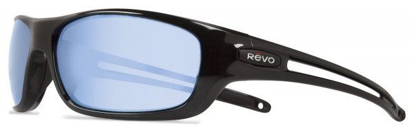 Revo GUIDE S Sunglasses, Black (Lens: Blue Water)