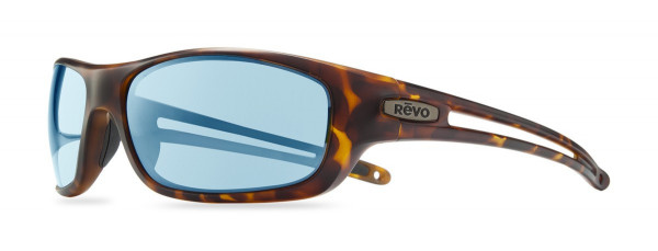 Revo GUIDE S Sunglasses, Matte Tortoise (Lens: Blue Water)
