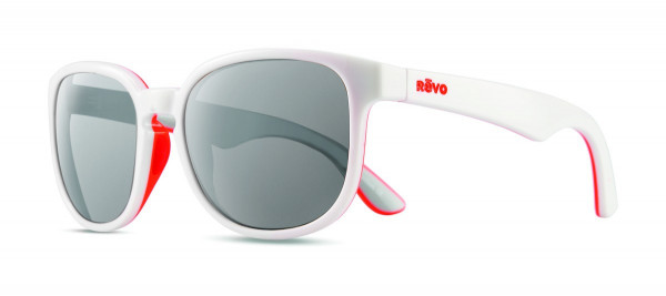 Revo KASH Sunglasses, White (Lens: Graphite)