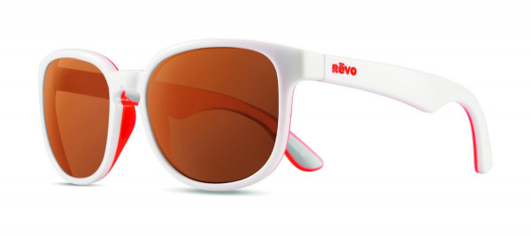 Revo KASH Sunglasses, White (Lens: Open Road)