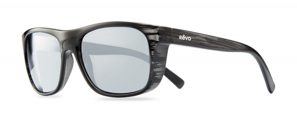 Revo LUKEE Sunglasses, Black Woodgrain (Lens: Graphite)