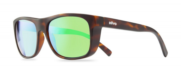 Revo LUKEE Sunglasses, Dark Tortoise (Lens: Green Water)