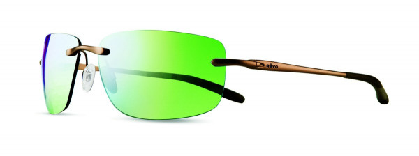 Revo OUTLANDER Sunglasses, Brown (Lens: Green Water)
