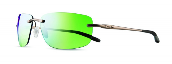 Revo OUTLANDER Sunglasses, Gun Metal (Lens: Green Water)