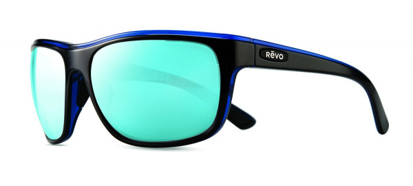 Revo REMUS Sunglasses, Black (Lens: Blue Water)