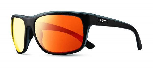 Revo REMUS Sunglasses, Matte Black (Lens: Solar Orange)