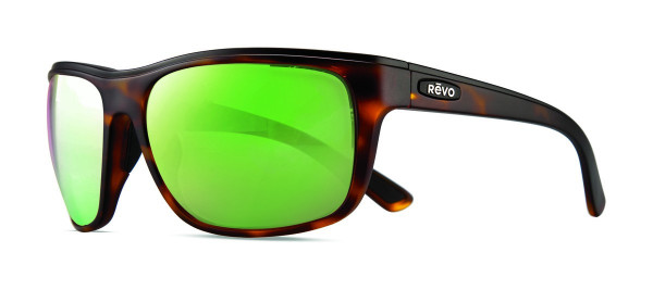 Revo REMUS Sunglasses, Matte Tort (Lens: Green Water)