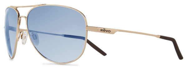 Revo WINDSPEED Sunglasses, Gold (Lens: Blue Water)