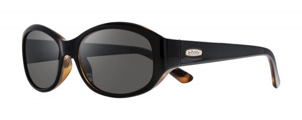 Revo ALLANA Sunglasses, Black/honey Tortoise (Lens: Graphite)
