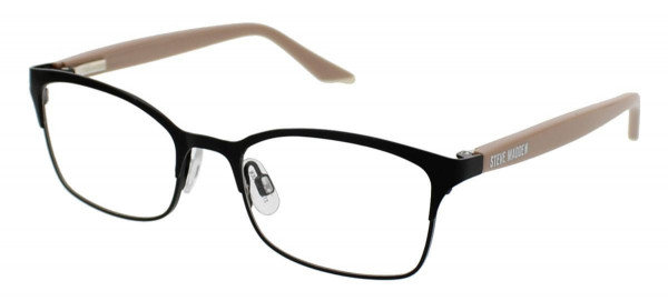 Steve Madden SPLAATTERR Eyeglasses, Black