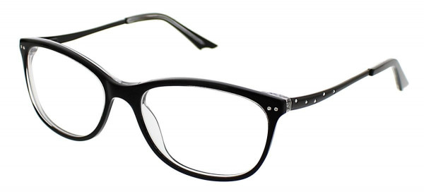 Steve Madden GLIITSY Eyeglasses, Black Laminate