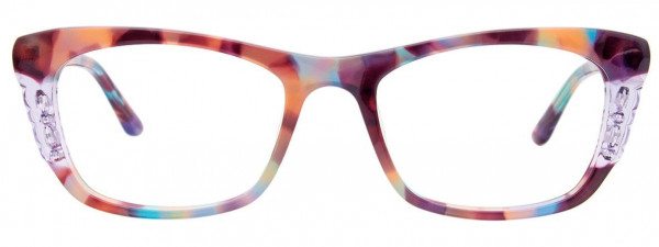 Paradox P5038 Eyeglasses, 080 - Lilac & Aqua & Dark Plum